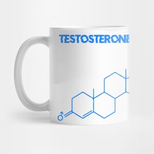 Testosterone male Hormone Chemical Structure Mug